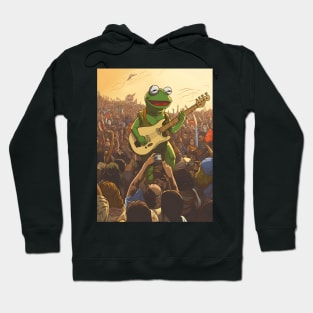 Pepe playing guitar Hoodie